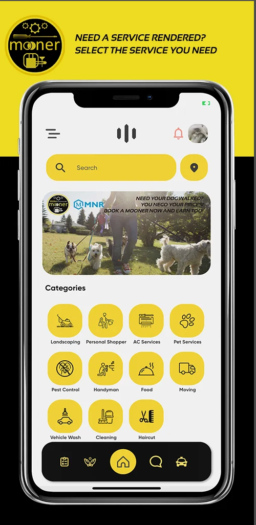 Mooner - Services On Demand